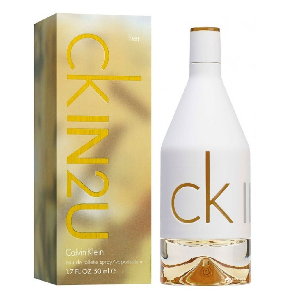 Calvin Klein In 2u Туалетная вода жен, 50 мл