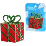 Брошь новогодняя «Best Podarok - Подарок «, 3.7*4.3см