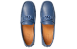 Gucci Driver "Interlocking G - Washed Indigo"