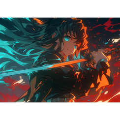 Постер Muichiro Tokito - Demon Slayer