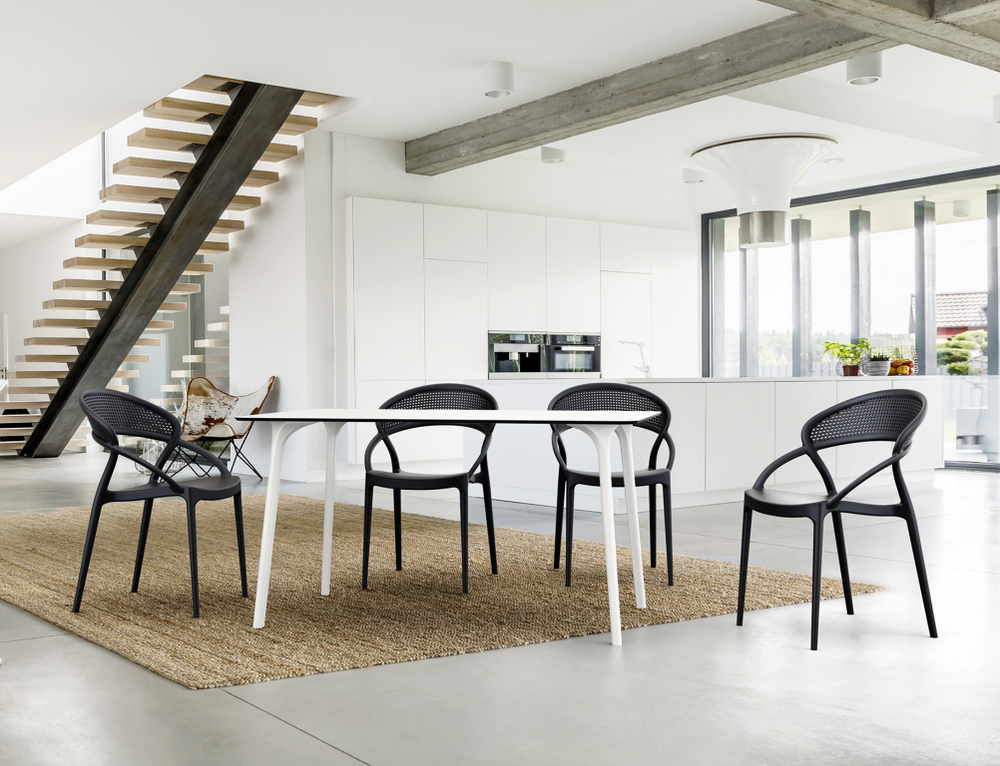 Стол пластиковый Siesta Contract Maya 140, белый