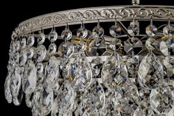 Люстра на штанге Arti Lampadari Castellana Nickel Castellana E 1.3.38.608 N