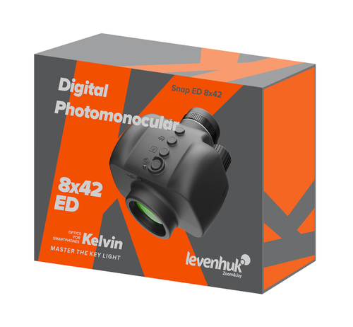 Фотомонокуляр цифровой Levenhuk Kelvin Snap ED 8x42