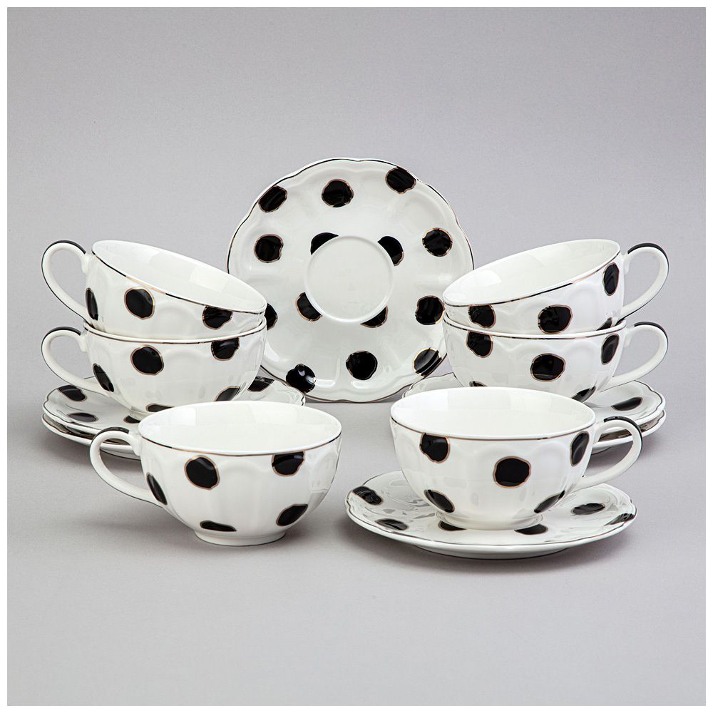 ЧАЙНЫЙ НАБОР LEFARD "TOP STYLE" НА 6 ПЕР. 12 ПР. 280 МЛ