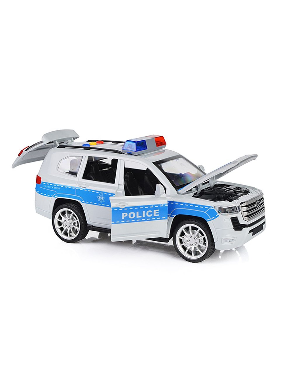Машинка Дорожная полиция со светом и звуком (RJ5508A)