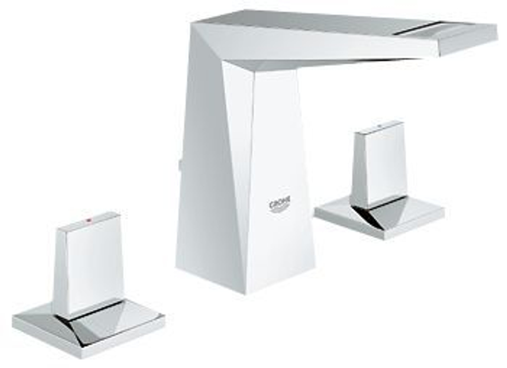 Смеситель для раковины на 3 отверстия Grohe Allure Brilliant 20342000