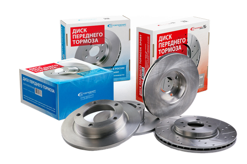 Диск переднего тормоза ВАЗ-2110 13* вентилируемый (к-т 2ед.)