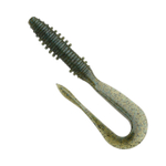 Приманка силиконовая Keitech Mad Wag 4.5", 2,9г, цвет #208 Watermelon PP. Red