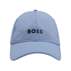 Теннисная кепка BOSS Perforated Gloss Logo - light/pastel blue