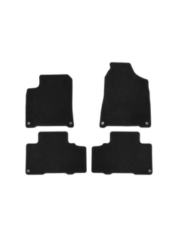 Коврики в салон для SSANGYONG New Actyon 2010-2013, 2013-, внедорожник , 4 шт. (текстиль) KVR01611201200K