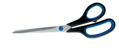 Ножницы 230 мм Silwerhof SoftLINIE универсальные ручки с резиновой вставкой 450077