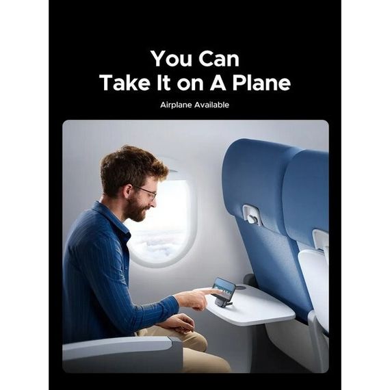 Внешний аккумулятор Ugreen PB562 Magnetic Wireless Power Bank 10000mAh (55140) серый космос