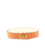 двусторонний кожаный ремень TORY BURCH - коричневый(84477)