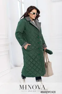 Куртка 2428-зеленый Minova