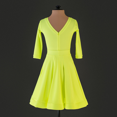 Standart 4-01-07-C | Рейтинговое платье годе для спортивных бальных танцев | Vasileva Dance