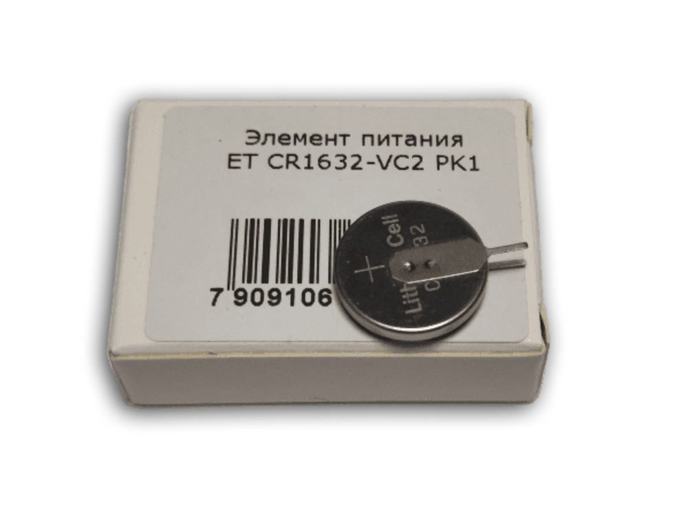 Элемент питания ET CR1632-VC2 PK1