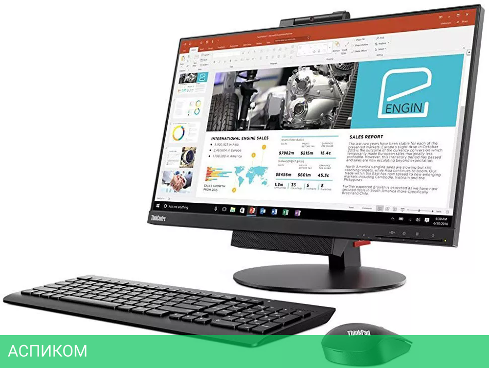 Монитор Lenovo Tiny-in-One TIO 27 (10YFRAT1EU)