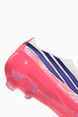 Бутсы adidas F50 Elite Hyperfast LL FG Junior - белый