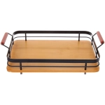 Поднос для завтрака «SHEF» 34,5*24,5*10см с ручками