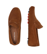 Кожаные мокасины th classic suede driver Tommy Hilfiger - коричневый(FM0FM05000)