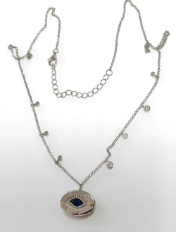 Колье из серебра с подвеской