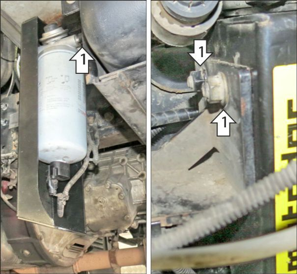 топл. фильтра, 2 мм, сталь. для Kamaz Компас 12 2023-н.в., Motodor.27721