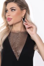 Платье "Донна" (блэк) НЬЮ П8100 LT Collection