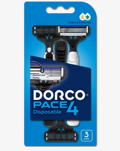 Станок Dorco Pace 4 FRA100-3B одноразовый 3 шт