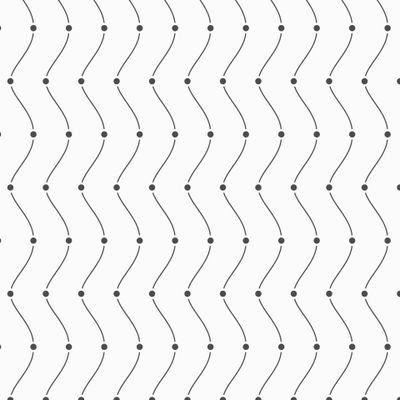 Волнистые линии с точками