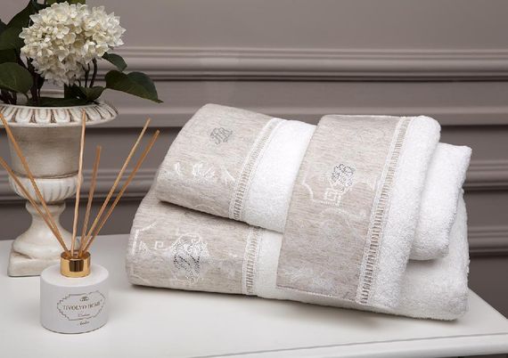 Махровые полотенца Emperium  TIVOLYO HOME Турция