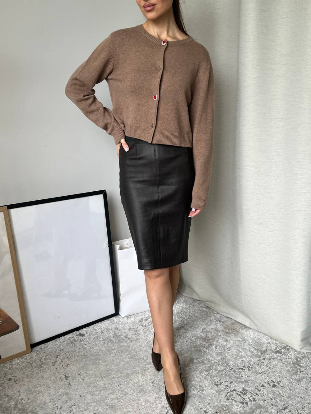Кашемировый кардиган Pinko, новый, m