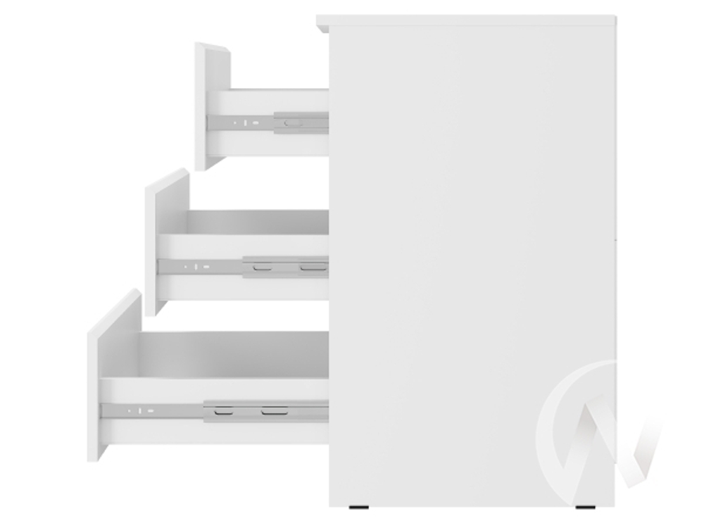 Комод КМ-01 МС Симпл (белый)