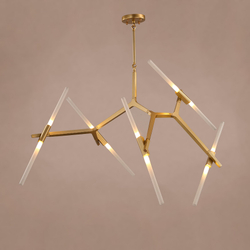 Люстра Agnes 10 gold