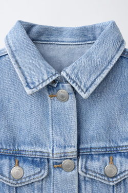 ZARA ДЖИНСОВОЕ ПЛАТЬЕ, СИНИЙ