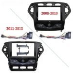 Магнитола для Ford Mondeo 4 2007-2010 - Carmedia SF-9281-1 (рамка 9") QLed+2K, Android 12, TS10, CarPlay, 4G SIM-слот