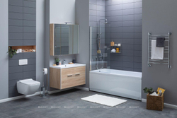 Акриловая ванна Aquanet (Акванит) Bright 170x75 с каркасом
