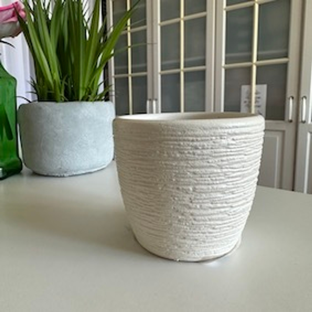 Кашпо Гнездо (керамика) цвет ассорти 7 см