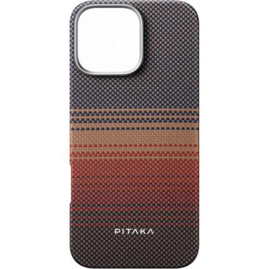Чехол Pitaka Fusion Weaving MagEZ 5 (1500D) для iPhone 16 Pro - Sunset