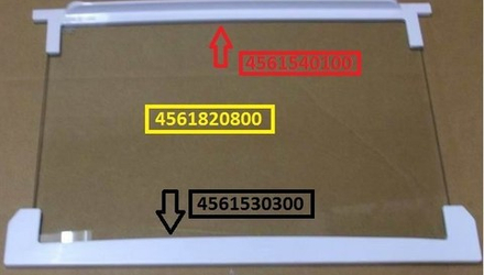 Обрамление полки для холодильника Beko (Беко) заднее - 4561540100