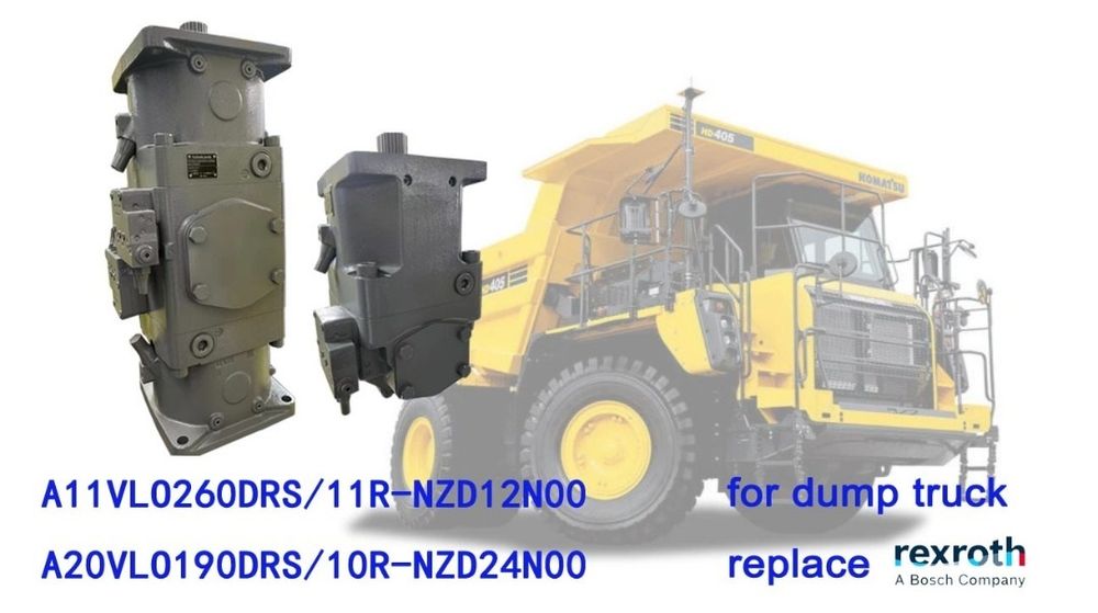 A20VLO190DRS/10R-NZD24N00 - Насос для БЕЛАЗа - насос аксиально-поршневой сдвоенный нереверсивный регулируемый с наклонной шайбой для незамкнутой гидросистемы, рабочий объем 190+190 см3, DRS = регулятор давления с LS управлением, номинальное давление 350 бар, вал Z= шлицевой по DIN 5480, проходной вал - нет