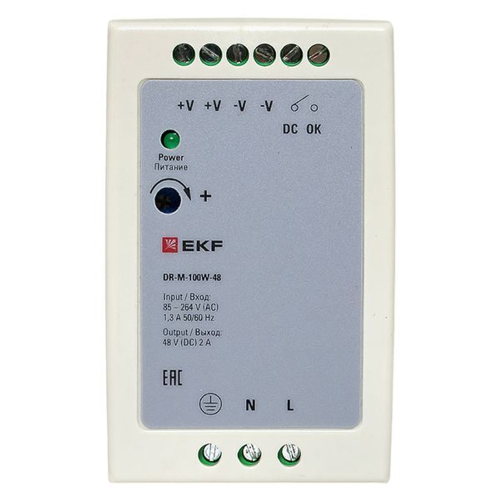 Блок питания  EKF DR-M-100W-48