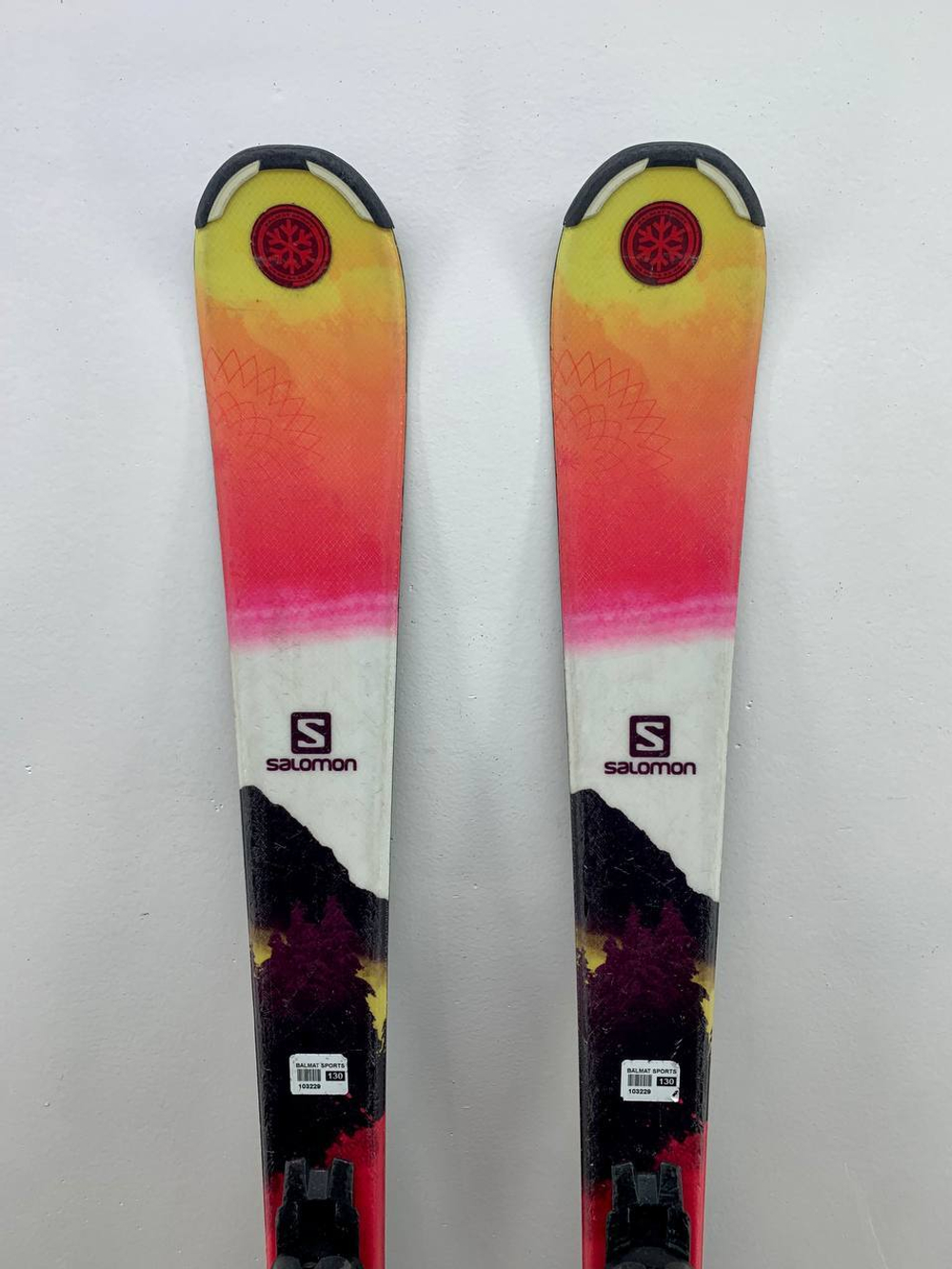 Детские горные лыжи Salomon Q-Lux JR 130