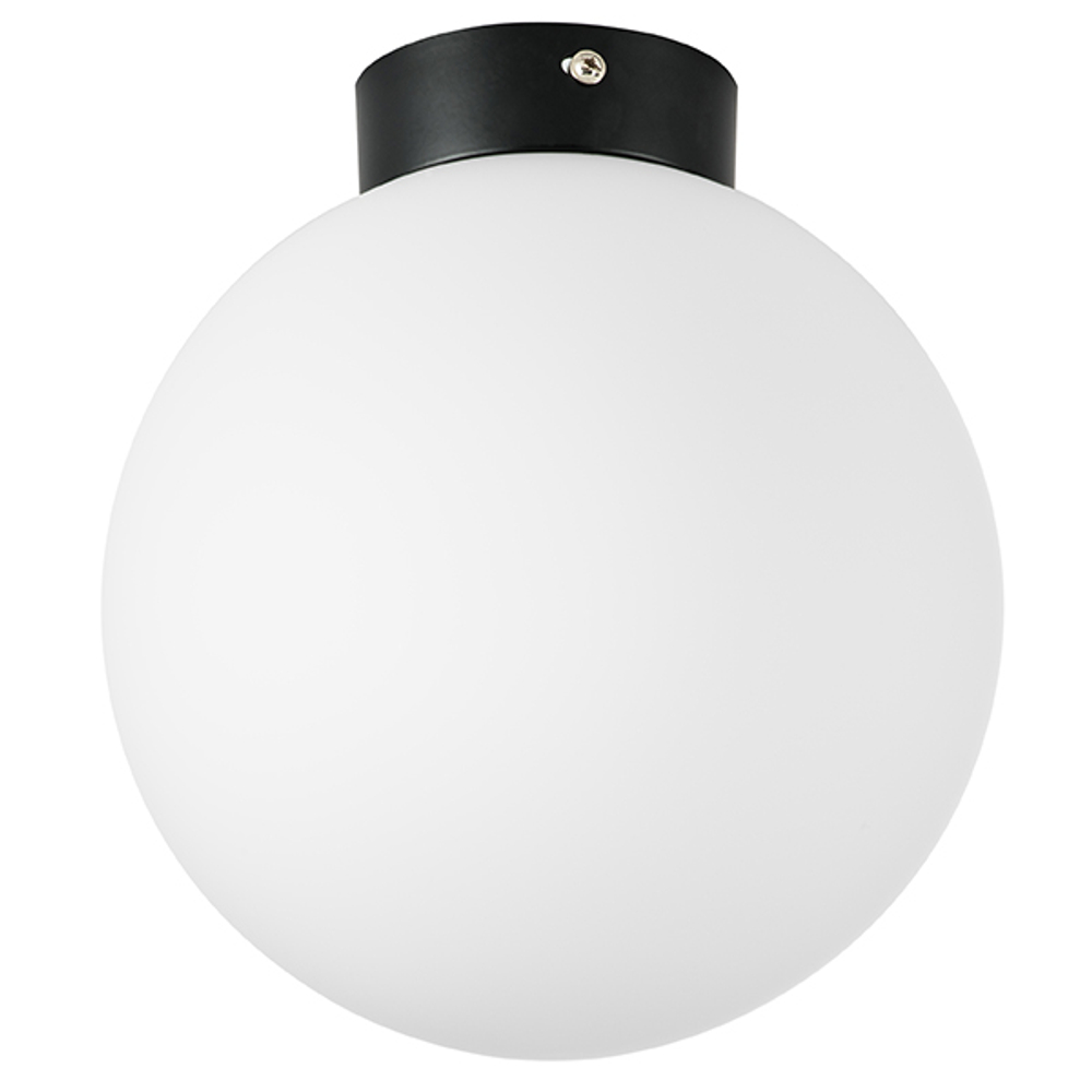 812027 Люстра GLOBO 1х40W E14 ЧЕРНЫЙ/БЕЛЫЙ