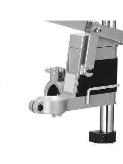 Стойка для дрели, крепление d43 мм, глубина сверления 60 мм, высота 400 мм + 3 насадки / станок для дрели