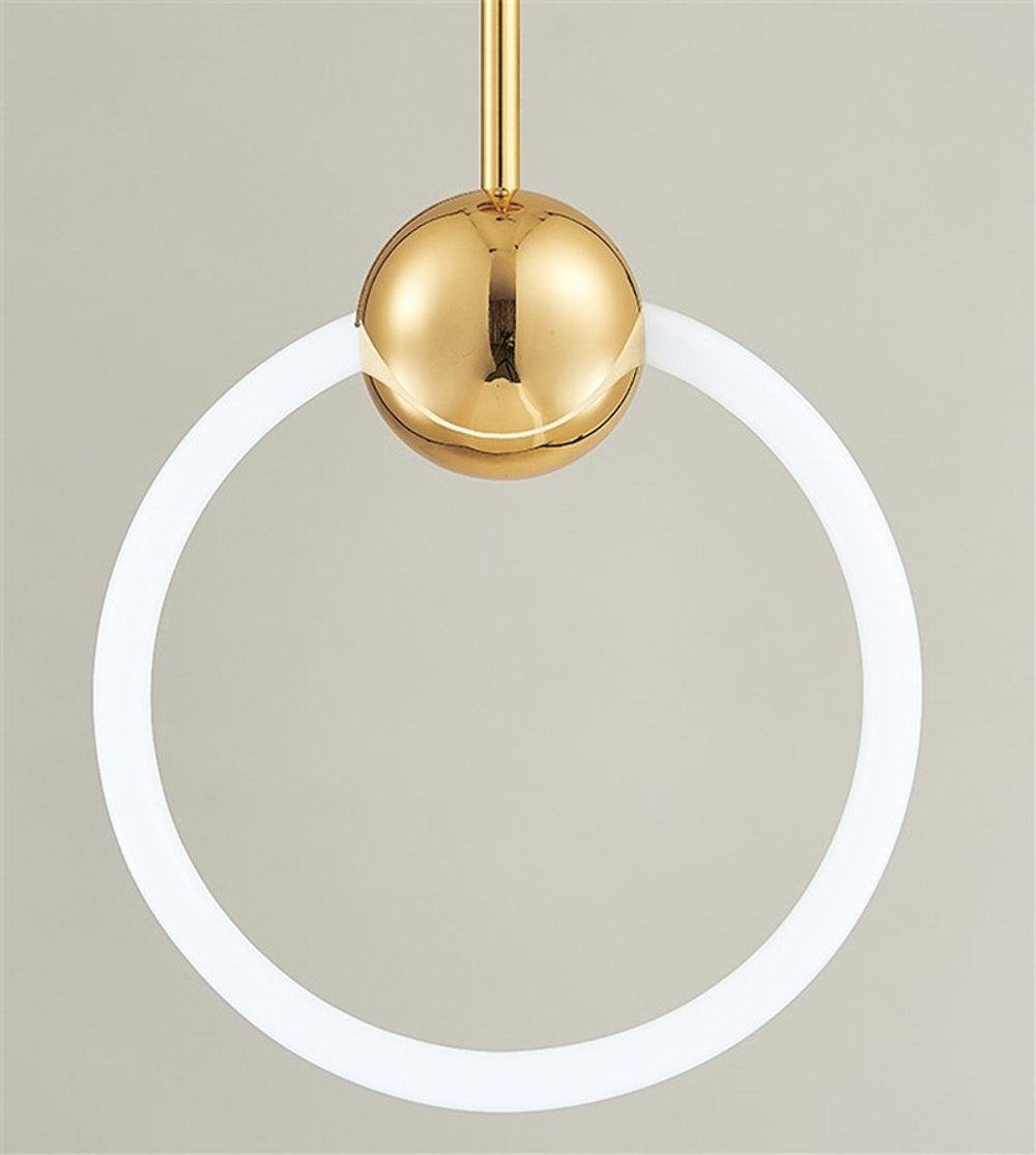 Подвесной дизайнерский светильник Ring Light by Lee Broom
