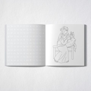 Сказка-раскраска народные сказки для детей