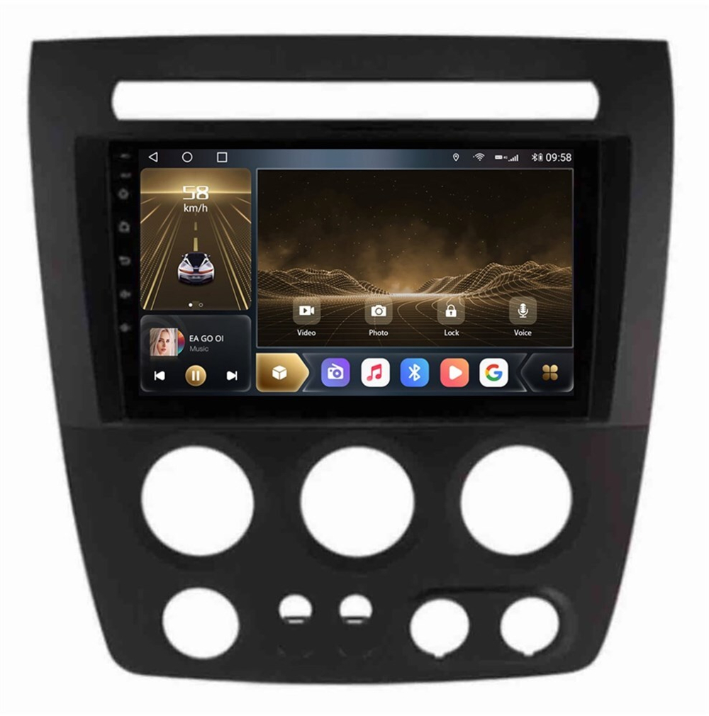 Штатная магнитола OWNICE OL-9298-N для Hummer H3 2005-2010 на Android 12.0