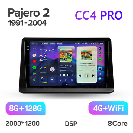 Teyes CC4 Pro 9" для Mitsubishi Pajero 2 V30 V40 V20 1991-2004