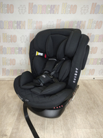 Автокресло детское Indigo Smart+ ISOFIX группа 0/1/2/3 (0-36) черный
