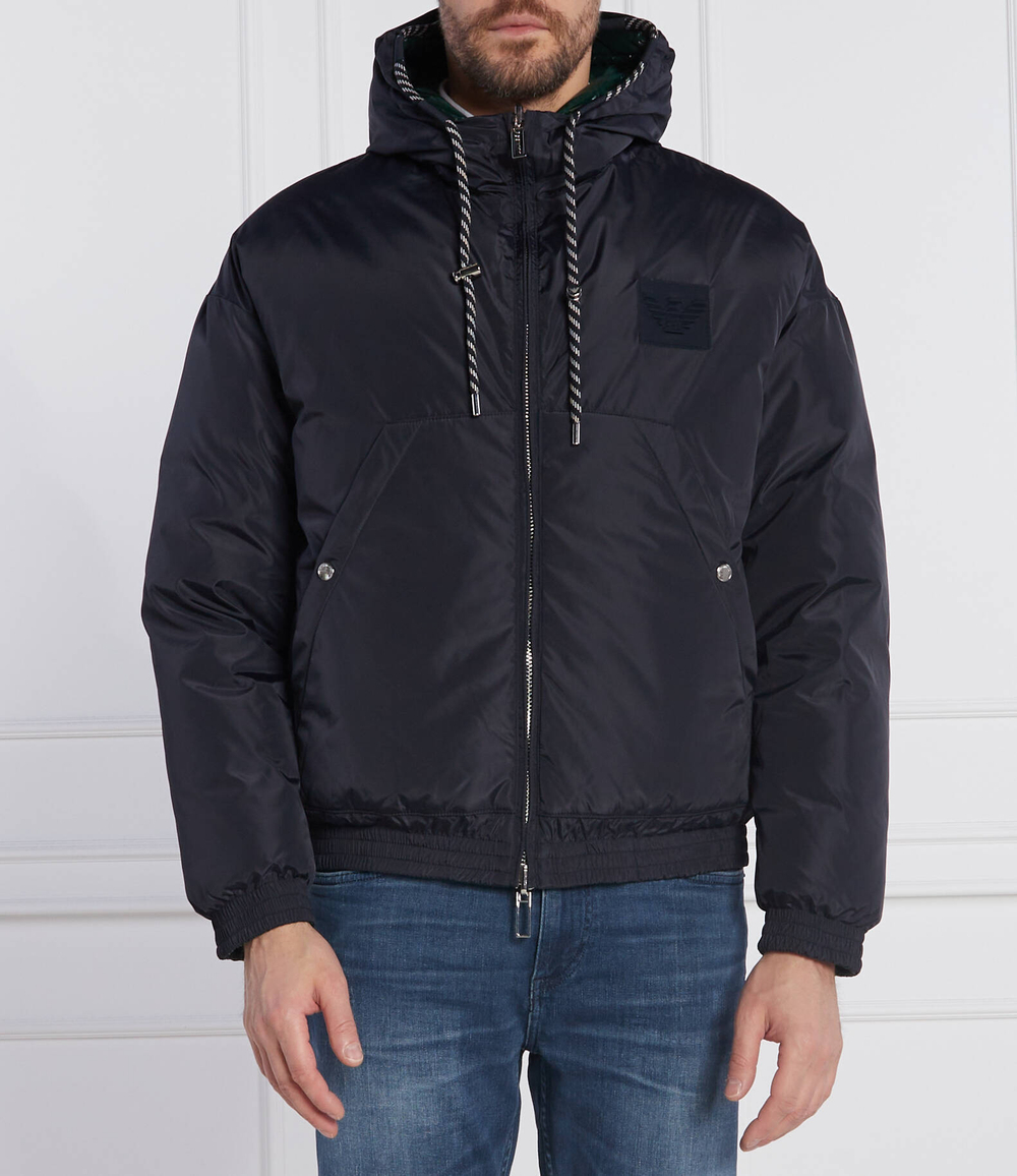 Пуховая двусторонняя куртка Emporio Armani - зеленый(6L1BP3 1NNBZ)